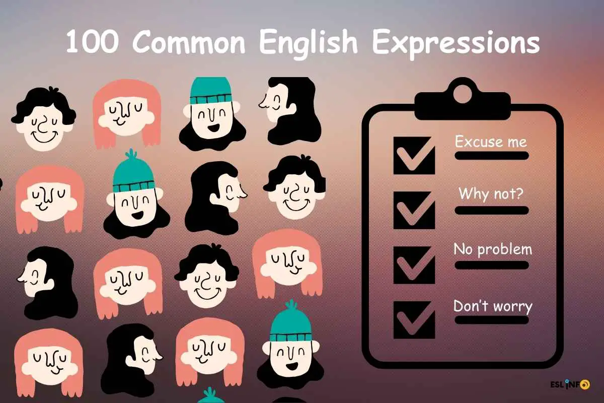 100 Most Common Expressions in English for Everyday Conversation